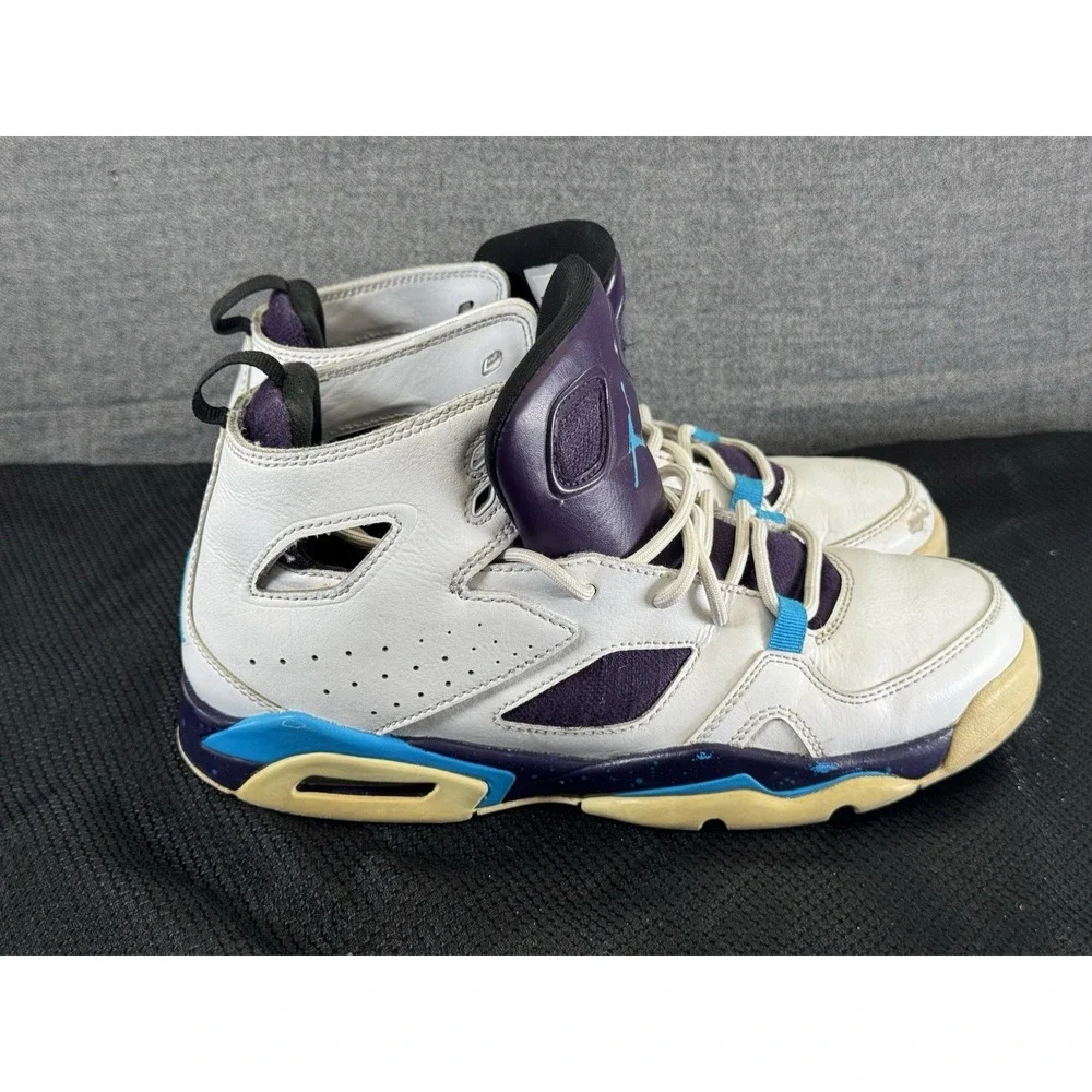 Jordan Fight Club '91 Retro Grand Purple Blue Lagoon‎ Size 5Y Style 555475-105
